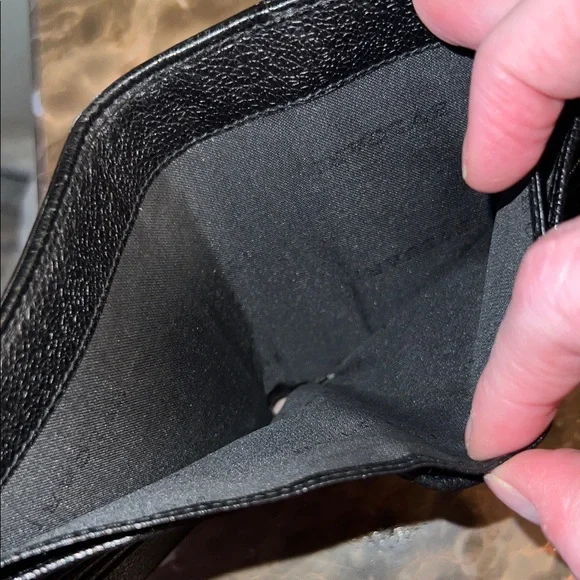 Bvlgari Black Leather Wallet w/ COA - Picture 9 of 12